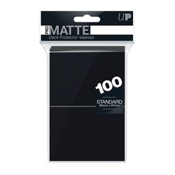 Black - Standard MATTE 100ct Ultra Pro